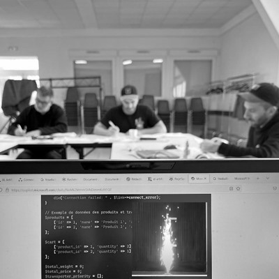 feux d'artifices formation