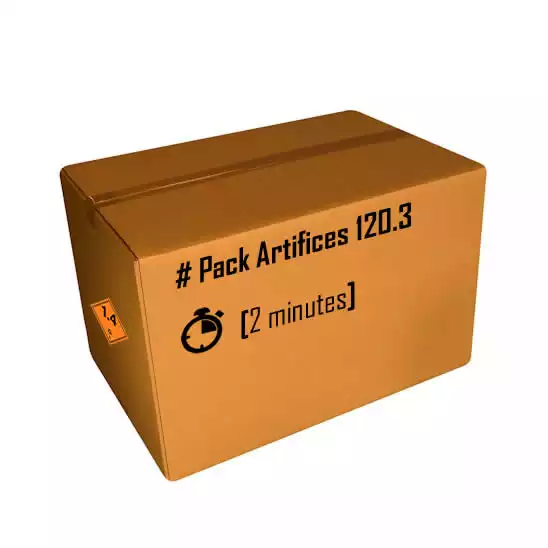 Pack artifices 120.3 pn