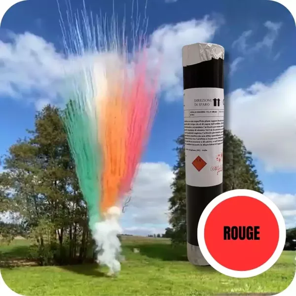 1 monocoup de jour rouge