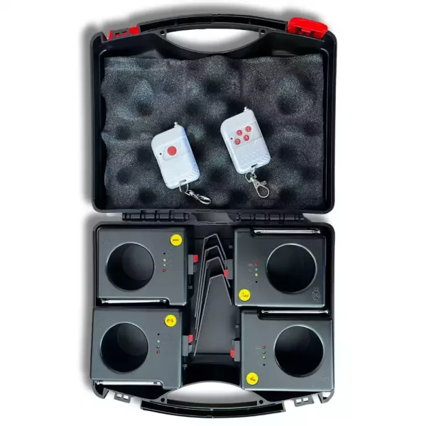 Kit 4 supports jets de scène