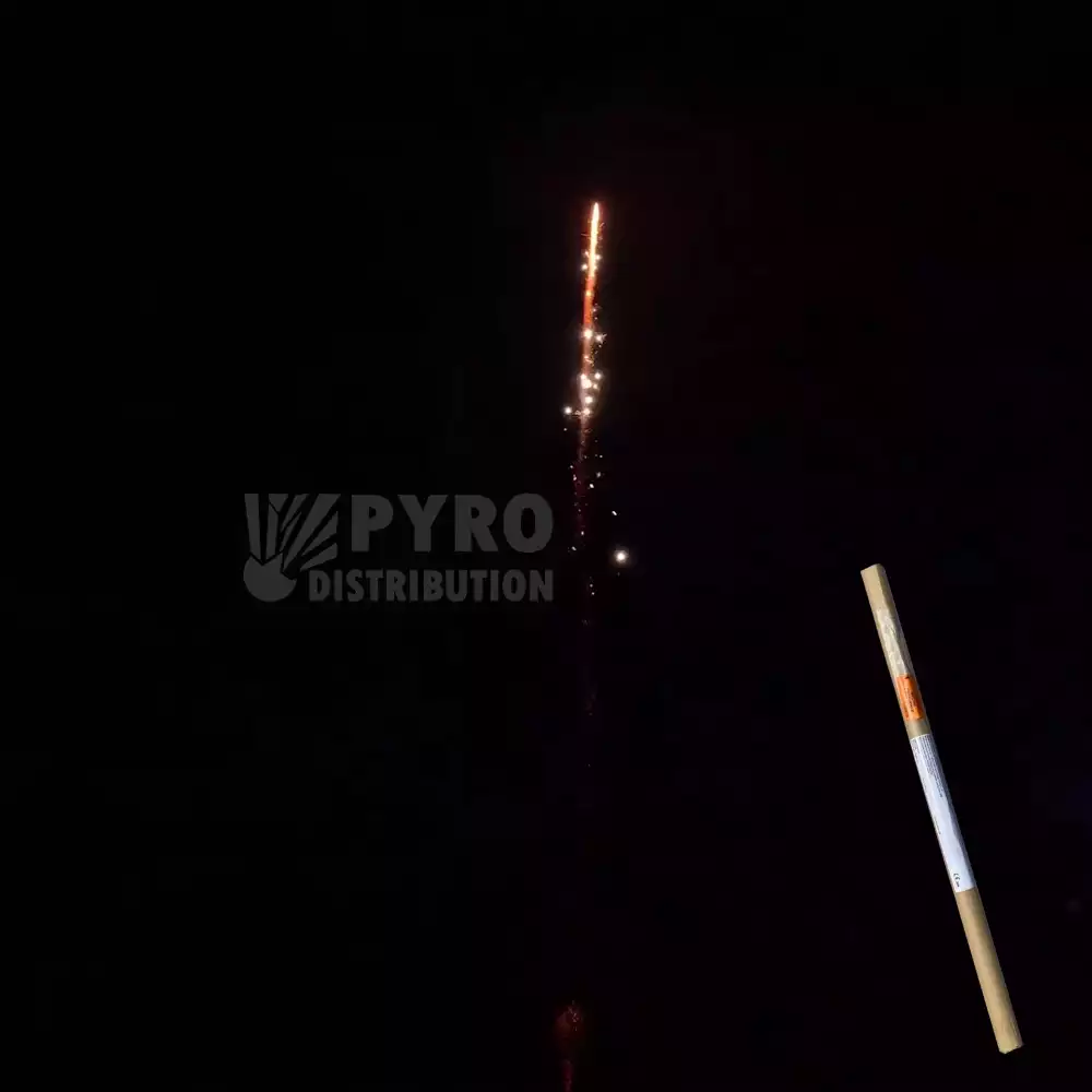 Chandelle romaine 8 coups traînée crépitante