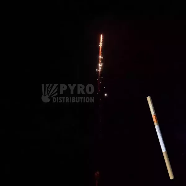 Chandelle romaine 8 coups traînée crépitante