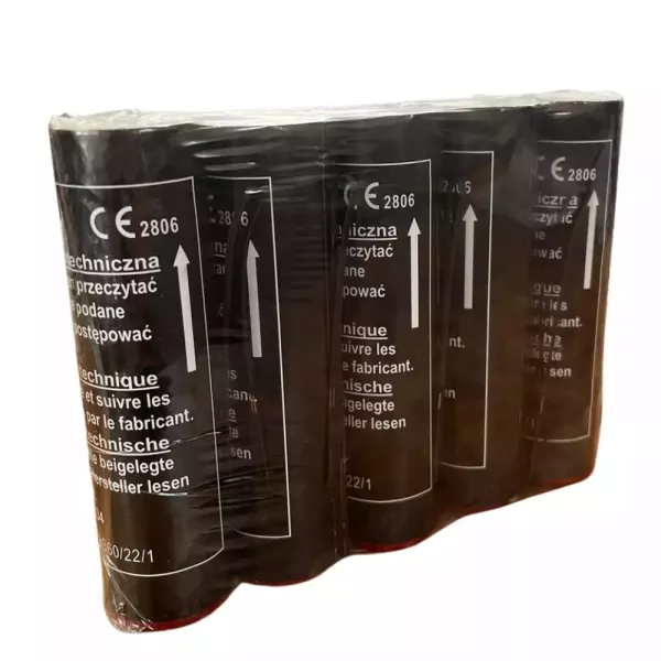 Fontaines de scène 5 jets 3m 60sec