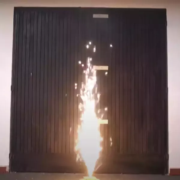 Fontaines de scène 5 jets 2 mètres