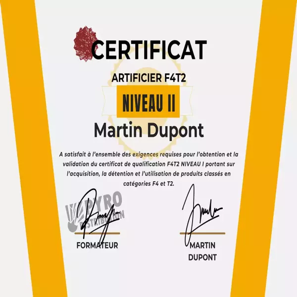 Formation f4t2 - niveau 2