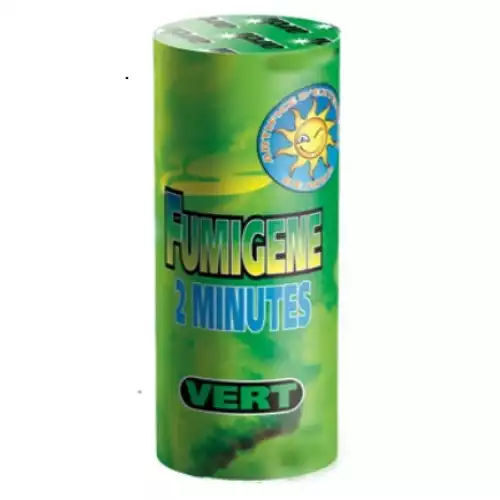 Fumigène vert 2min 