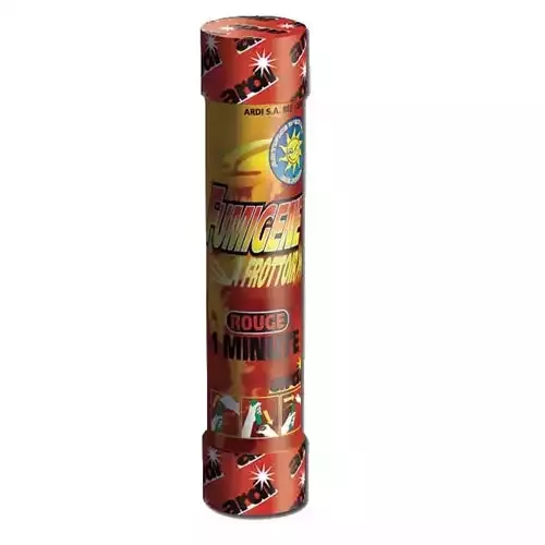 Fumigene frottoire rouge