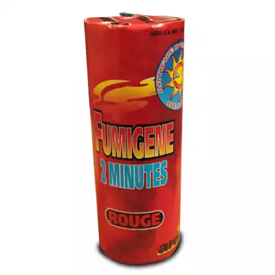 Fumigène rouge 2min 