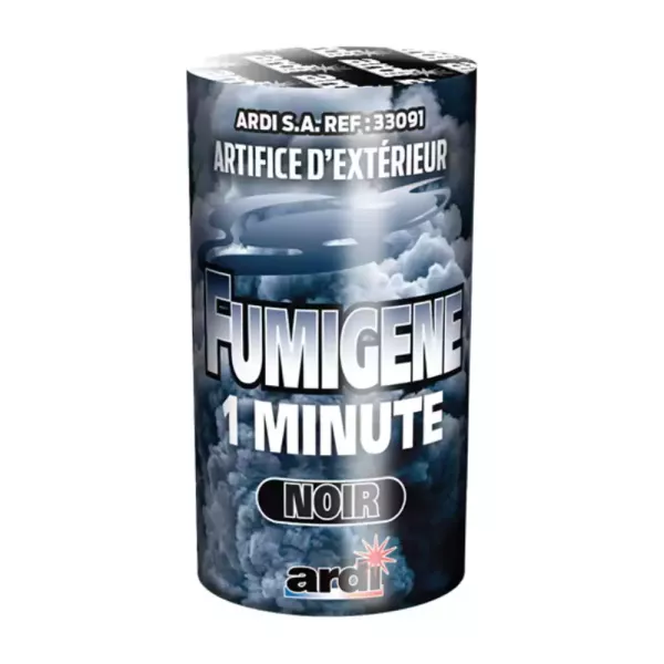 Fumigène noir 1min