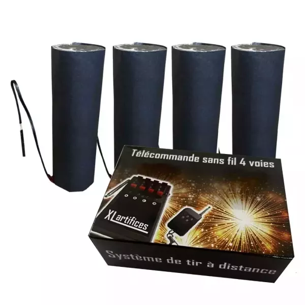 Kit 4 jets de scène 3 mètres