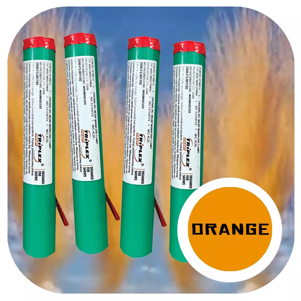 4 monocoups de jour orange