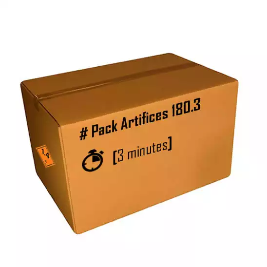 Pack artifices 180.3