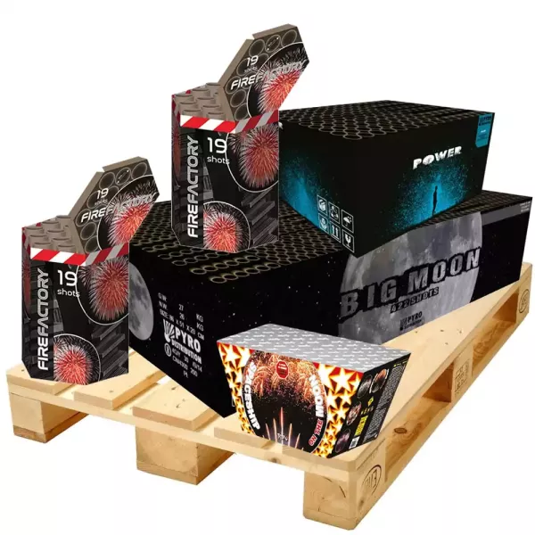 Pack silver gold 600