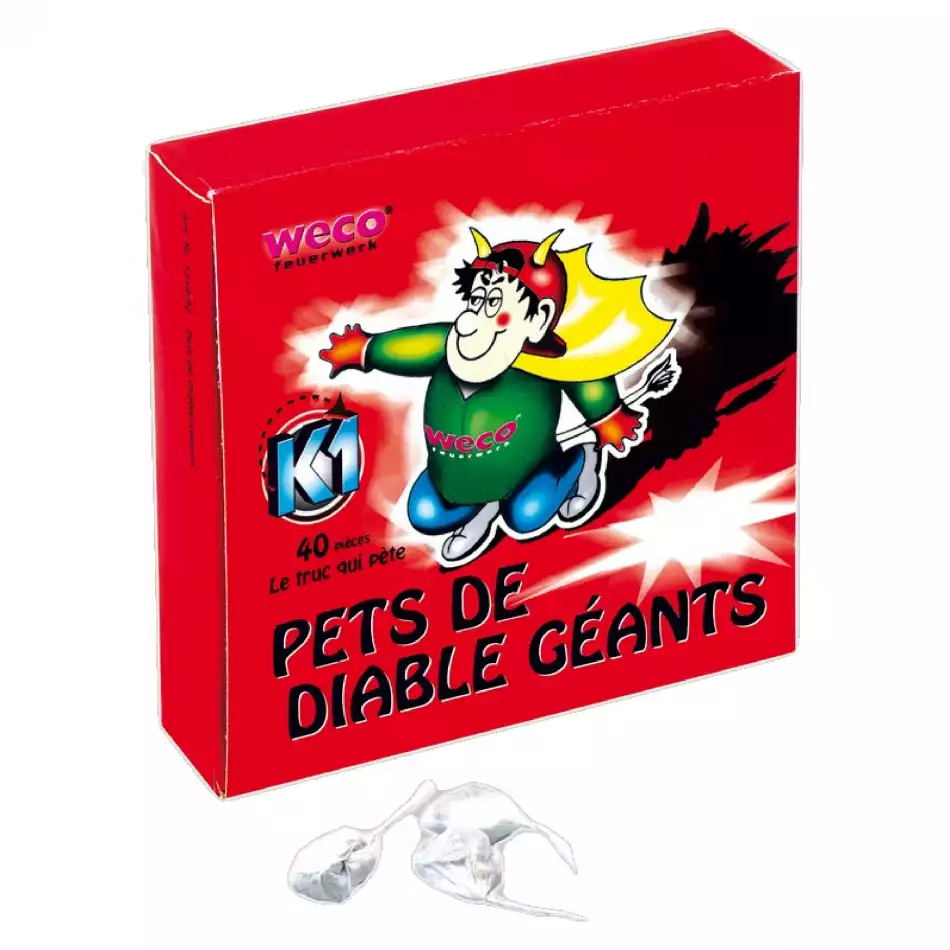 Pets de diable gant