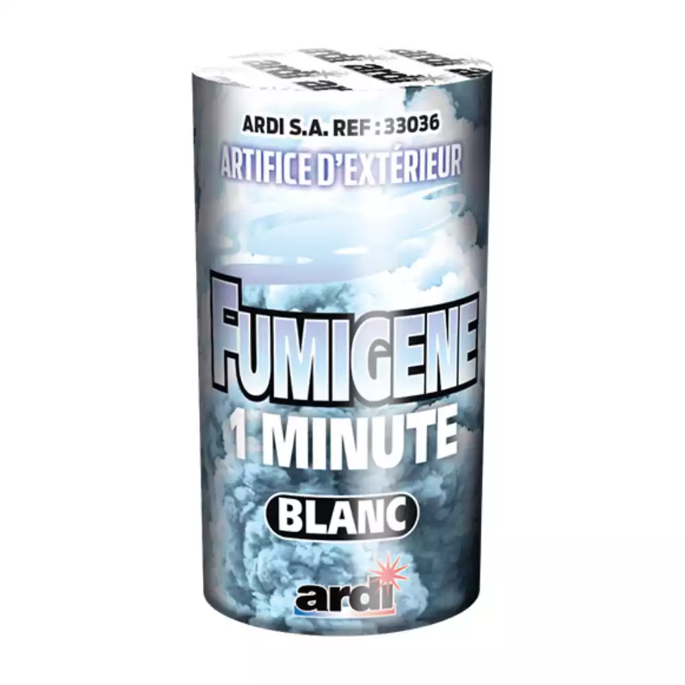 Fumigène blanc 1min