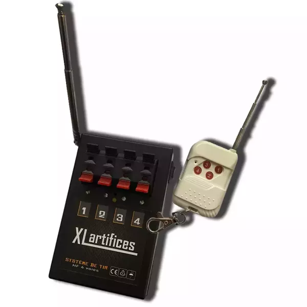 Système de tir à distance (hf 4 voies) 