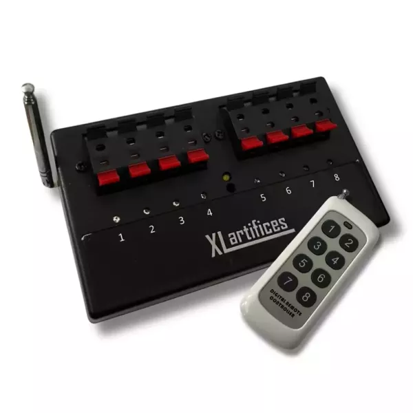 Système de tir à distance (hf 8 voies) 