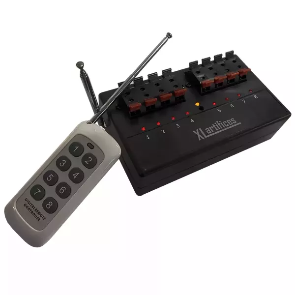 Système de tir à distance (hf 8 voies) 