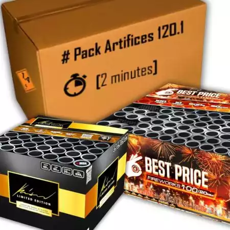 Feu d'artifice Pack artifices 120.1 sw