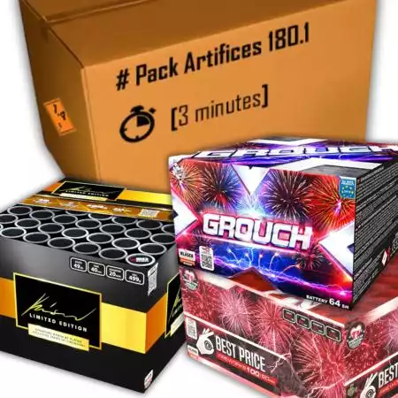 Feu d'artifice Pack artifices 180.1 gsb