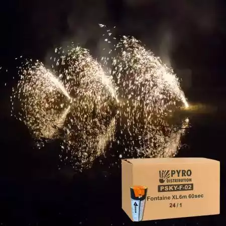 Demi carton de fontaine xl - 6m 60sec