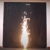 Fontaines de scène 5 jets 2 mètres