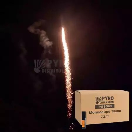 Demi carton de monocoups queue de tigre dorée 