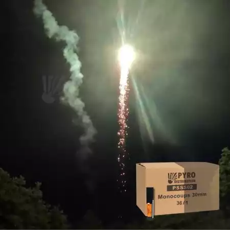 Carton de monocoups queue de tigre verte 