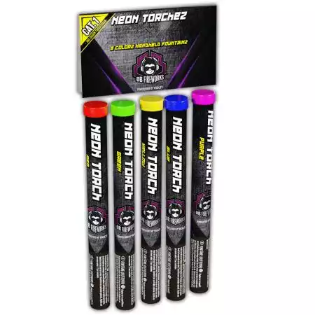 Feu d'artifice Neon torche