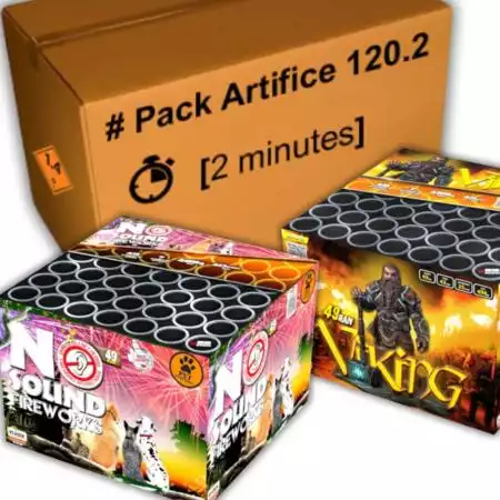 Feu d'artifice Pack artifices 120.2 nv 