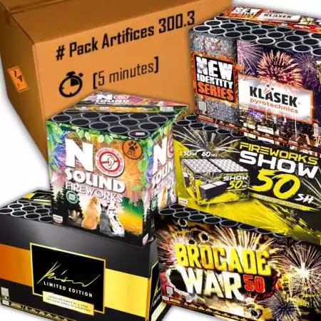 Feu d'artifice Pack artifices 300.3 sfnsb