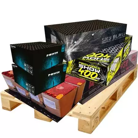 Feu d'artifice Pack gold max 1900