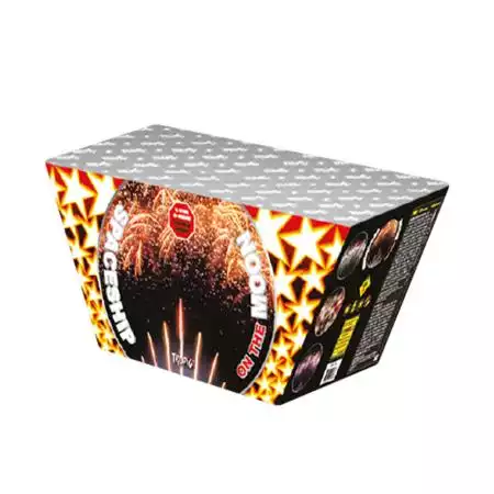 Feu d'artifice Tb81 space ship on the moon