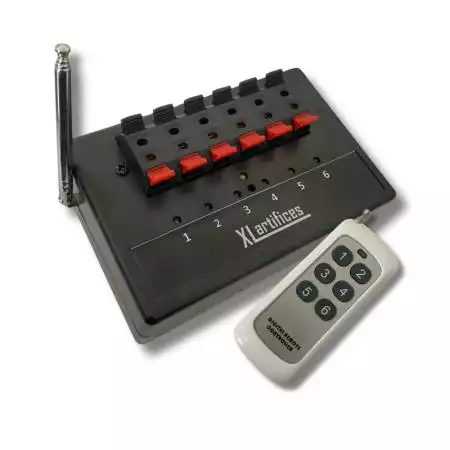 Système de tir à distance (hf 4 voies) 