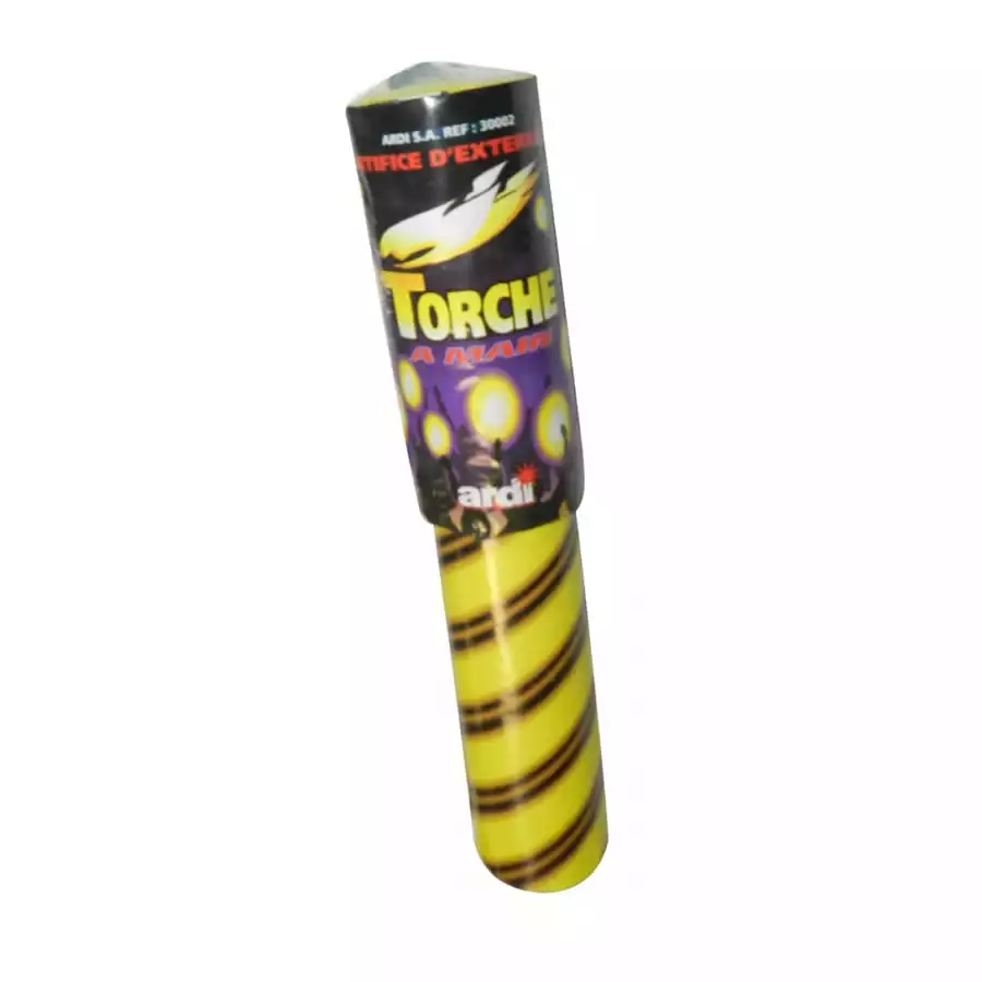 Torche  main jaune