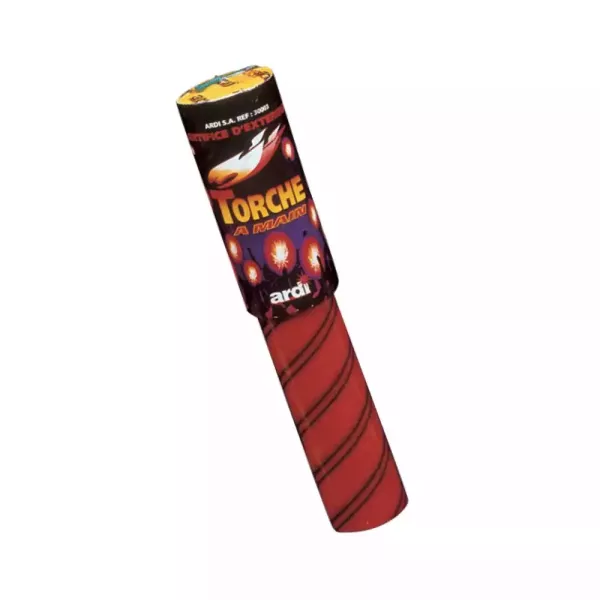 Torche à main rouge